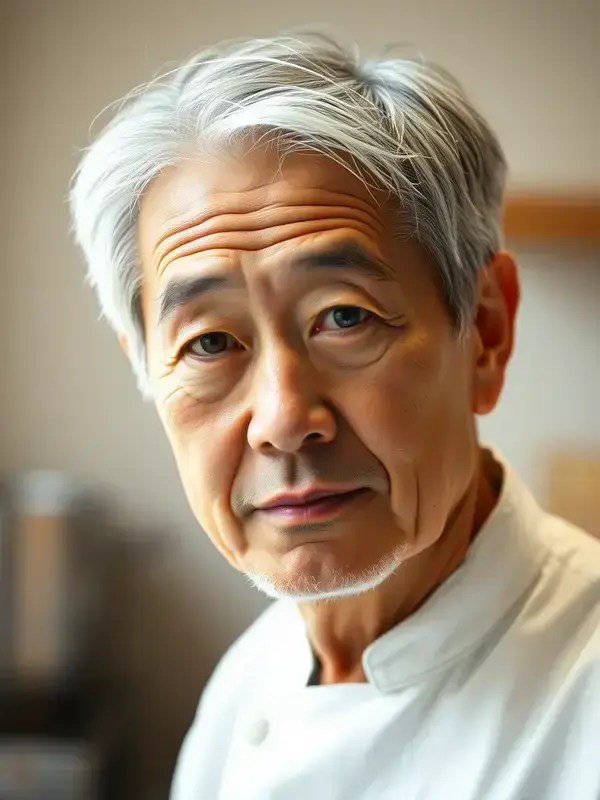 代表シェフ田中健一のパーソナルポートレート